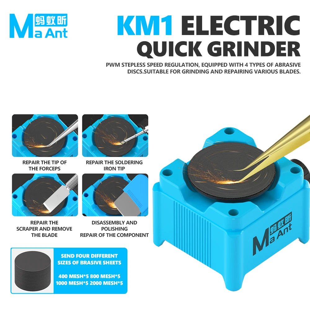 Electronics Repair In Usa - MaAnt KM1 elektrische slijpmachine, 7000–15000 toeren