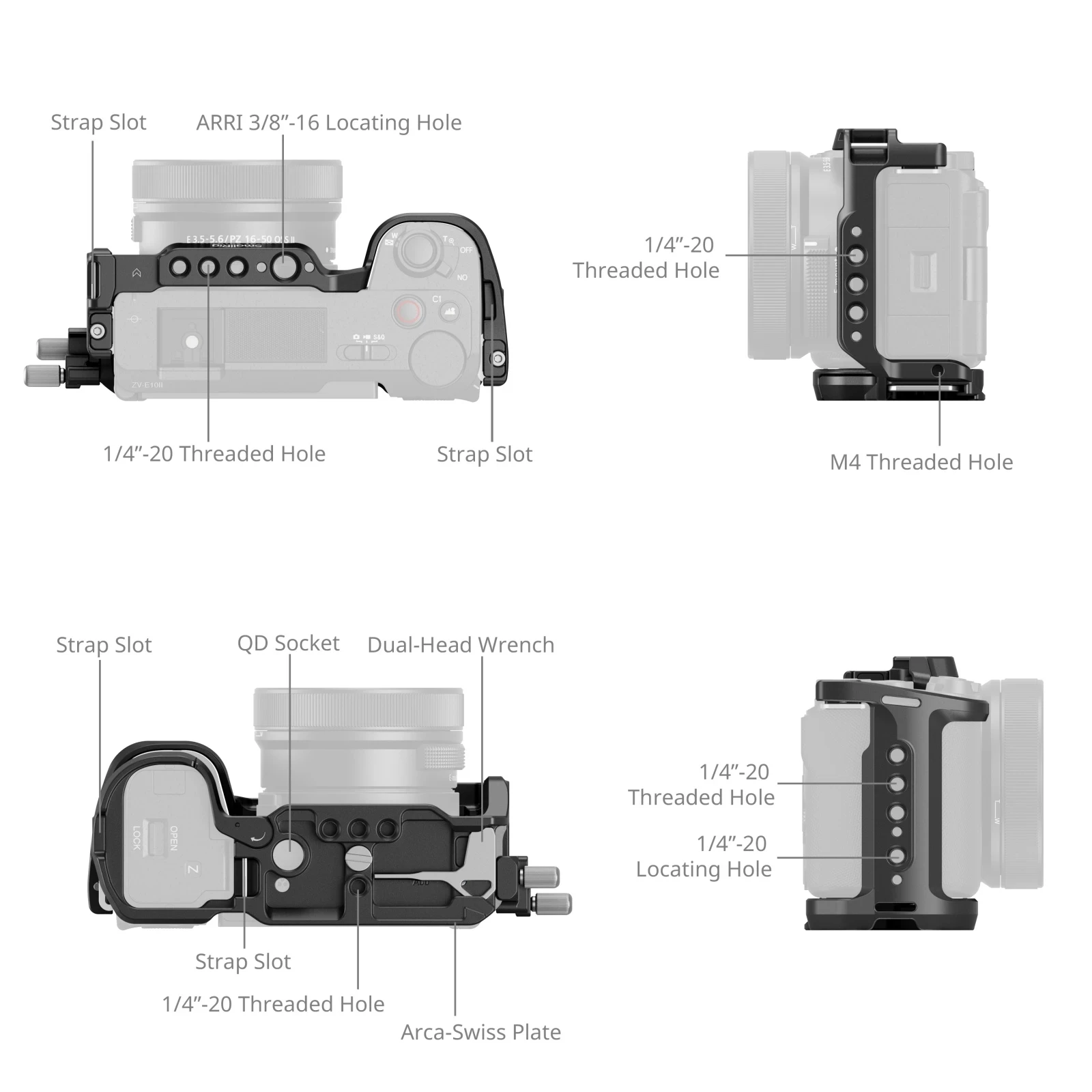 Smallrig HawkLock Quick Releas - Sony Camera Zv-E10 recensie en prijs