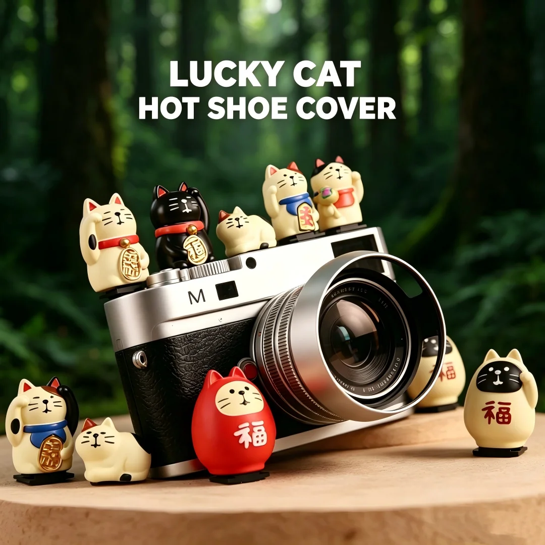 Cartoon Lucky Cat Hot Shoe Cov - Sony Camera Zv-E10 recensie en prijs