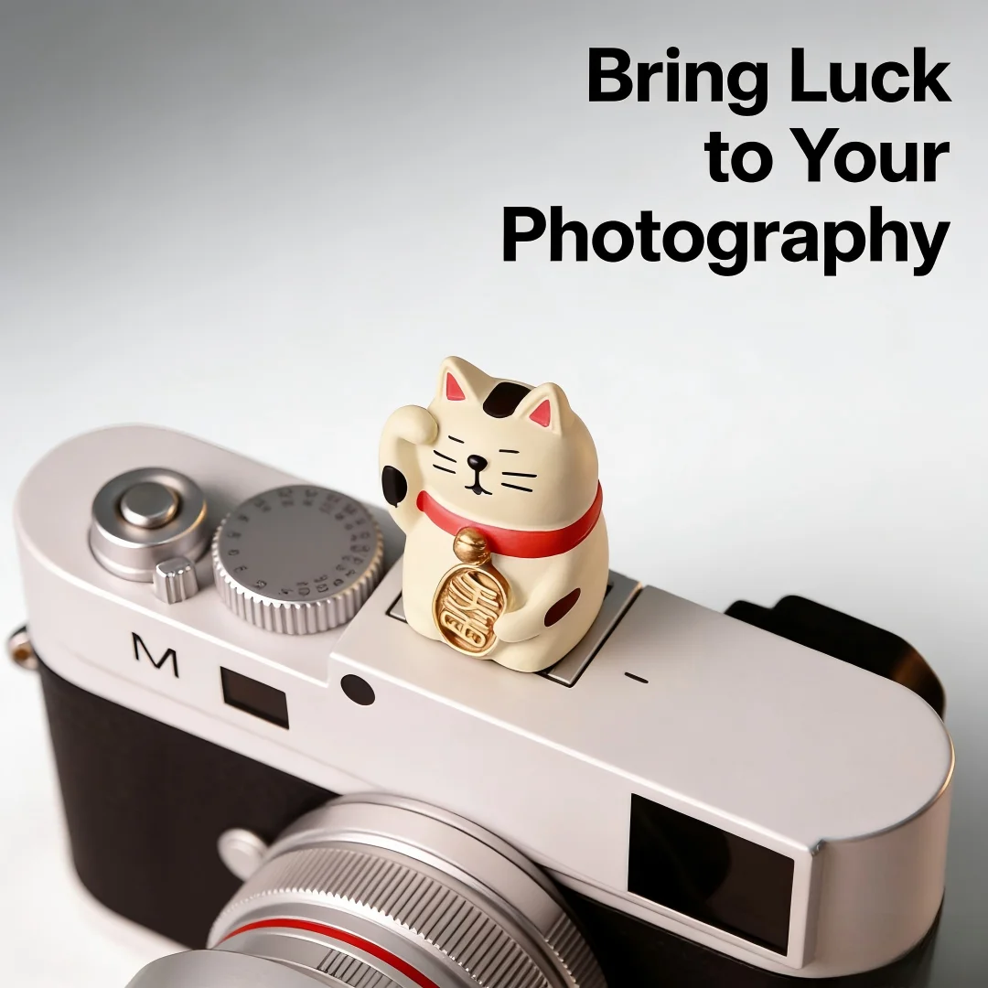 Cartoon Lucky Cat Hot Shoe Cov - Sony Camera Zv-E10 recensie en prijs